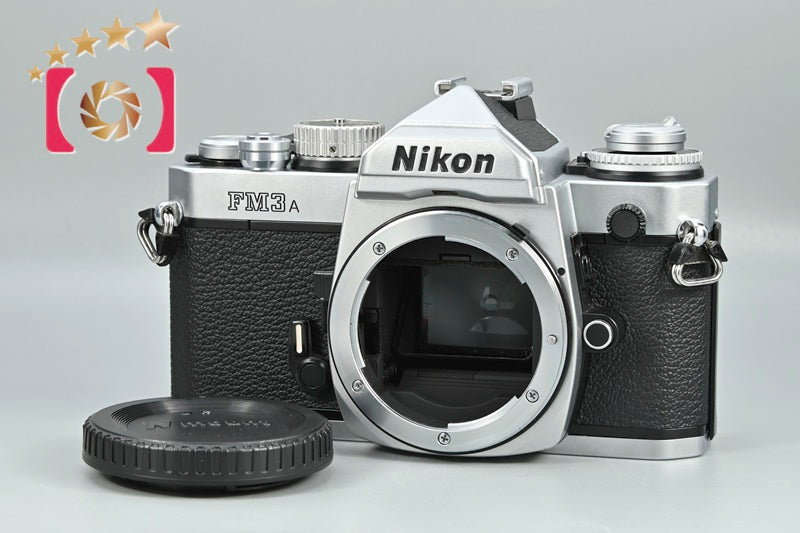 Nikon FM3A Silver 35mm SLR Film Camera Body