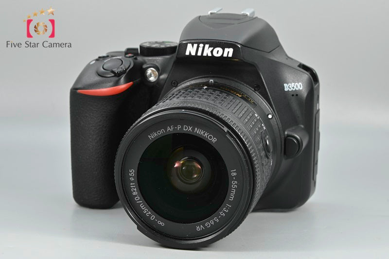 Nikon D5300 Black 24.2 MP DSLR Camera AF-P 18-55 G VR Lens