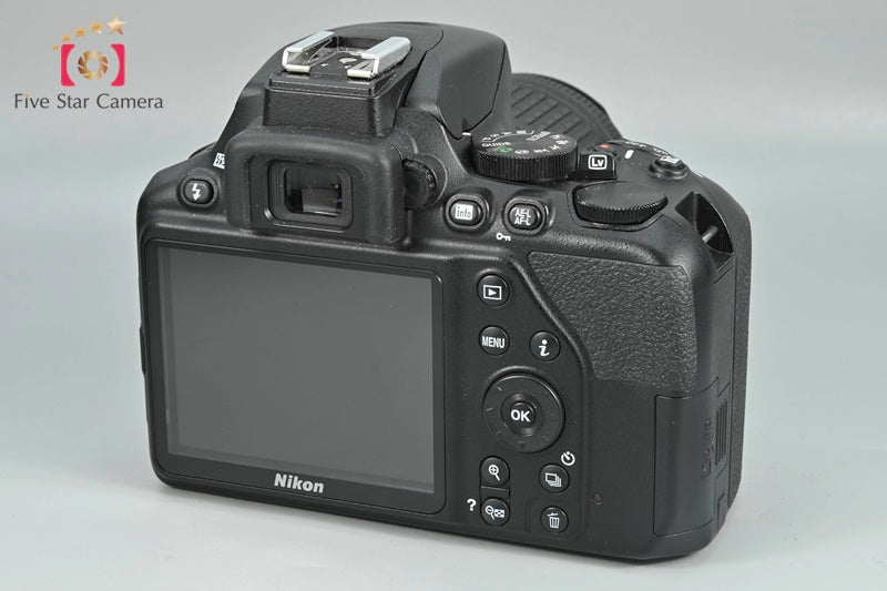 Nikon D5300 Black 24.2 MP DSLR Camera AF-P 18-55 G VR Lens