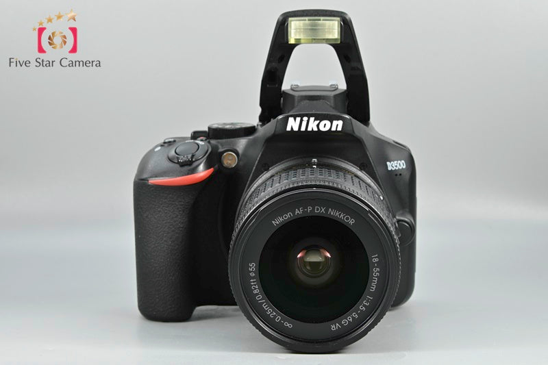 Nikon D5300 Black 24.2 MP DSLR Camera AF-P 18-55 G VR Lens