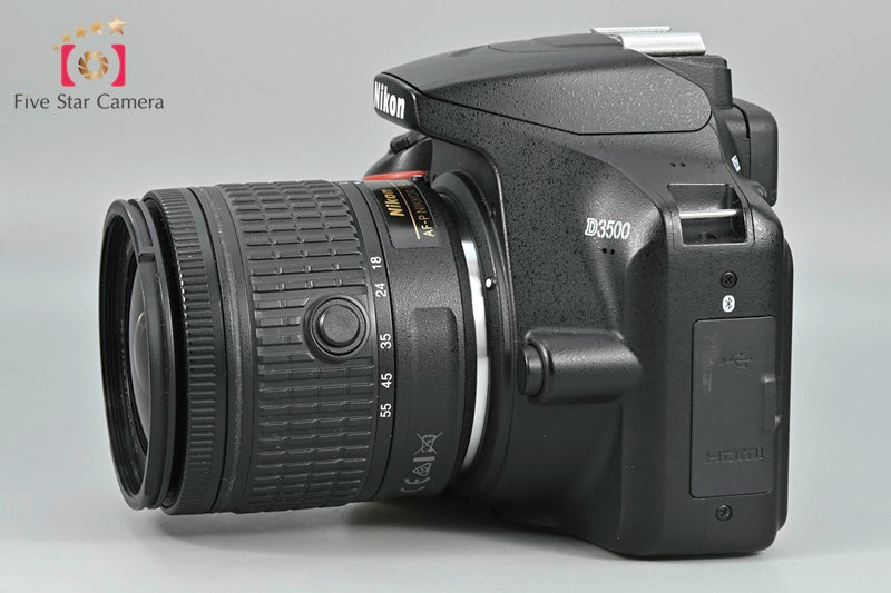 Nikon D5300 Black 24.2 MP DSLR Camera AF-P 18-55 G VR Lens