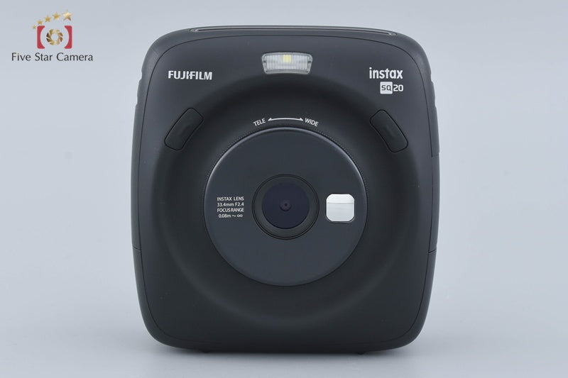 Fujifilm Instax SQUARE SQ20 Matt Black Instant Film Camera