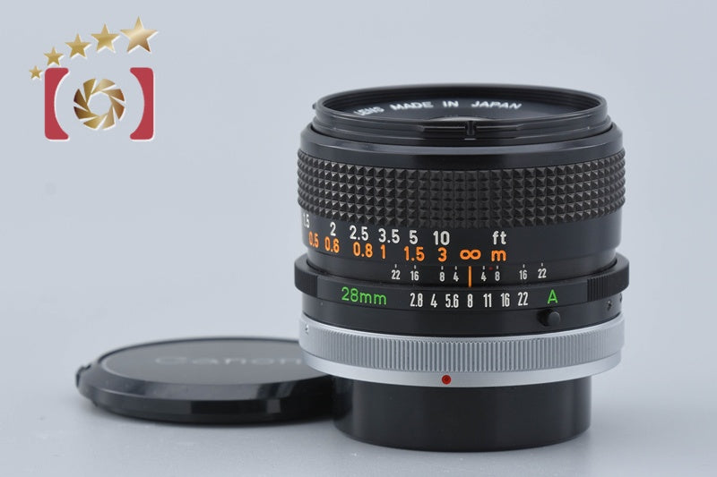 Canon FD 28mm f/2.8 S.C.