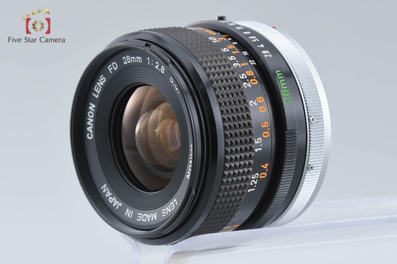 Canon FD 28mm f/2.8 S.C.