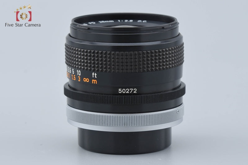 Canon FD 28mm f/2.8 S.C.