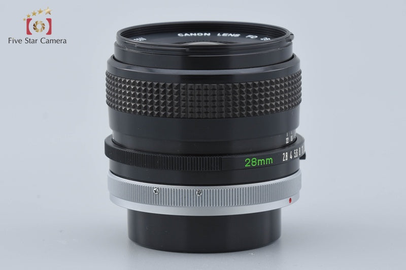 Canon FD 28mm f/2.8 S.C.
