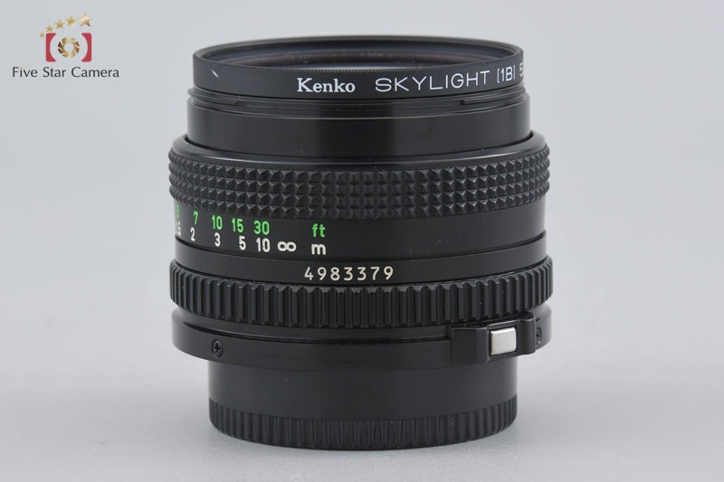 Canon New FD 50mm f/1.8