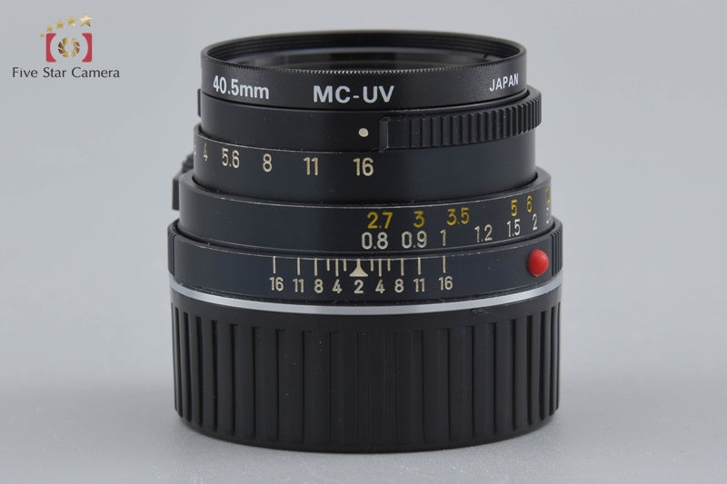 Minolta M-ROKKOR-QF 40mm f/2 Leica M Mount