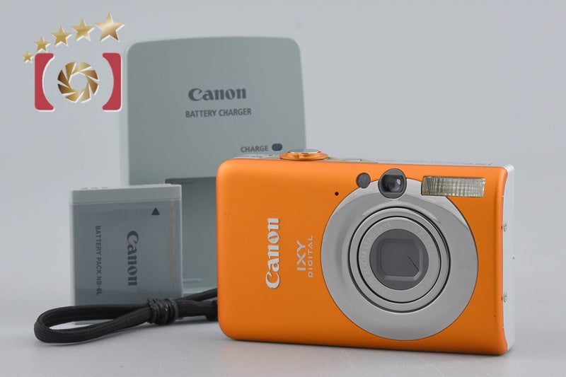 Canon IXY Digital 110 IS Orange 10.0 MP Digital Camera