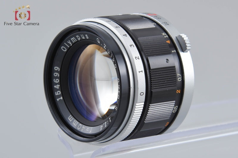 Olympus G.ZUIKO AUTO-S 40mm f/1.4 for PEN FT / FV / F