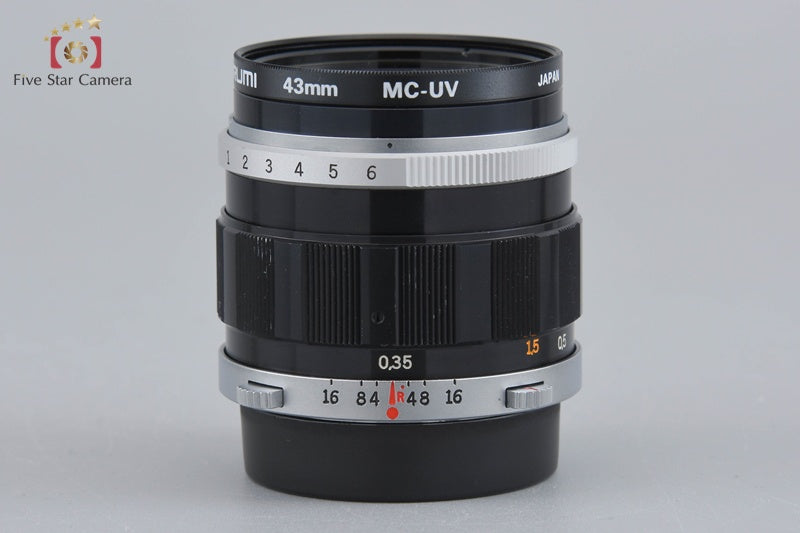 Olympus G.ZUIKO AUTO-S 40mm f/1.4 for PEN FT / FV / F