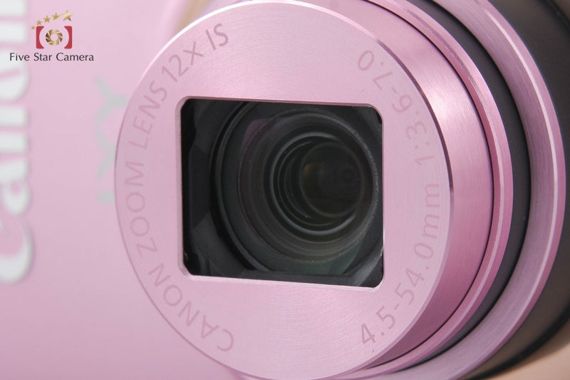 Canon IXY 630 Pink 16.0 MP Digital Camera