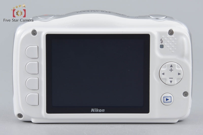 Nikon COOLPIX S33 White 13.2 MP Digital Camera