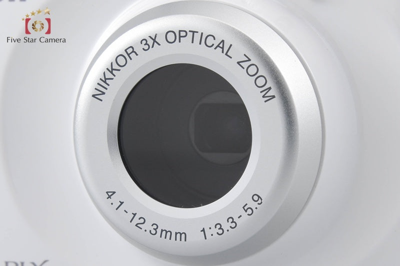 Nikon COOLPIX S33 White 13.2 MP Digital Camera