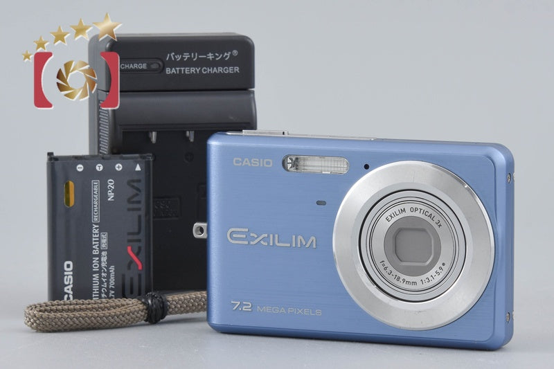 CASIO EXILIM EX-Z77 Blue 7.2 MP Digital Camera