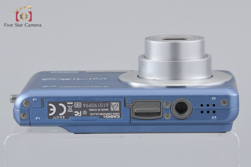 CASIO EXILIM EX-Z77 Blue 7.2 MP Digital Camera