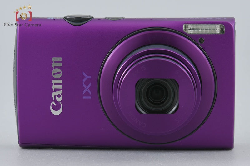 Canon IXY 600F Purple 12.1 MP Digital Camera w/ Box