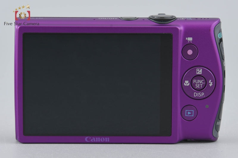 Canon IXY 600F Purple 12.1 MP Digital Camera w/ Box