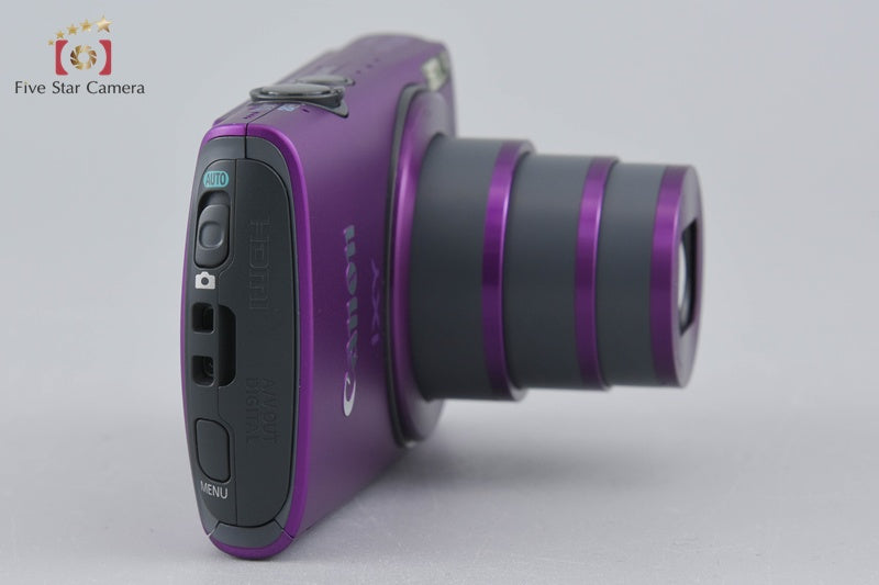 Canon IXY 600F Purple 12.1 MP Digital Camera w/ Box