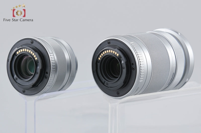 Shutter count 4,282 Olympus PEN Lite E-PL3 White 12.3 MP 14-42 40-150 Lenses