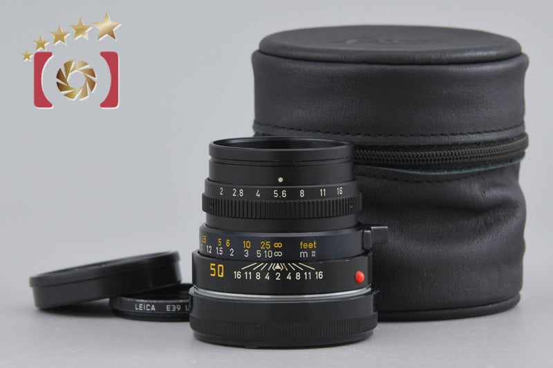 Leica SUMMICRON-M 50mm f/2 3rd Black E39