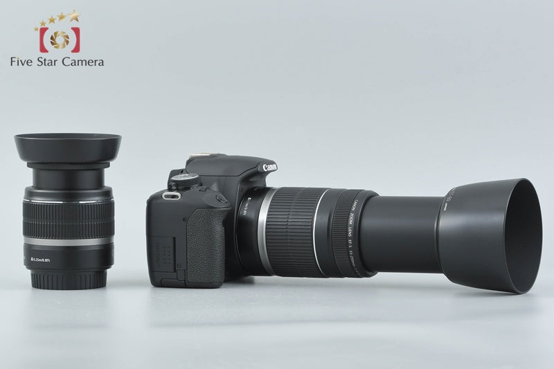 "Count 3,683" Canon EOS Kiss X3 / Rebel T1i / 500D 15.1 MP 18-55 55-250 Lenses