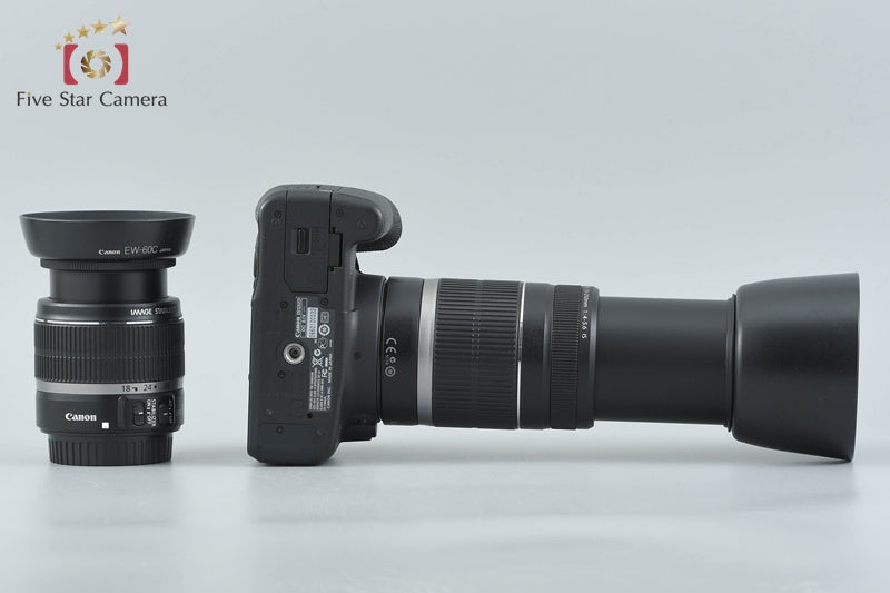 "Count 3,683" Canon EOS Kiss X3 / Rebel T1i / 500D 15.1 MP 18-55 55-250 Lenses