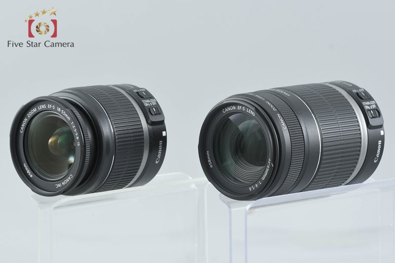 "Count 3,683" Canon EOS Kiss X3 / Rebel T1i / 500D 15.1 MP 18-55 55-250 Lenses