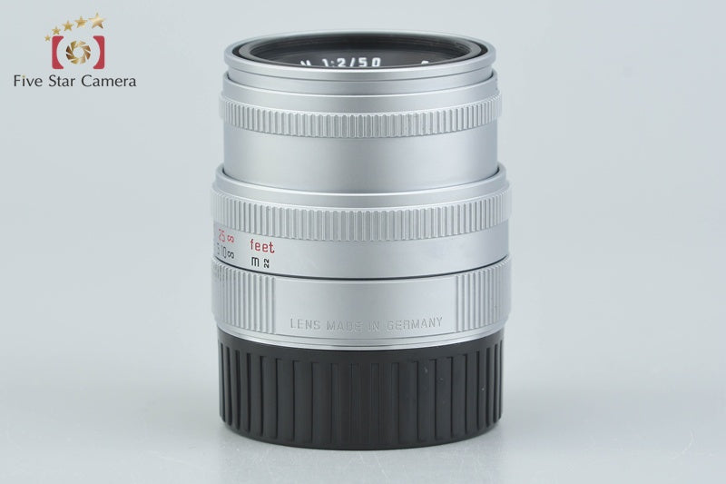 Leica SUMMICRON-M 50mm f/2 4th Silver E39 2025.12 Overhauled!!