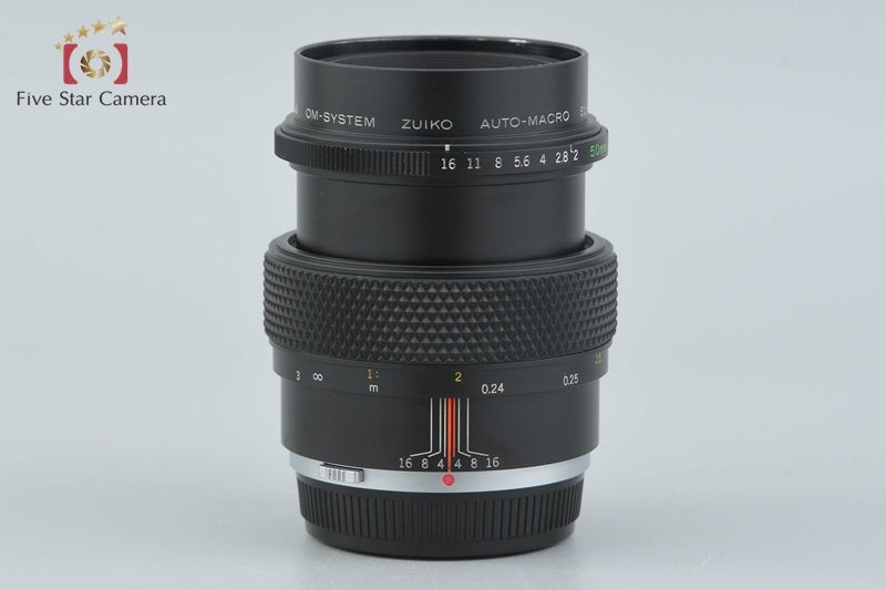 Olympus Zuiko AUTO-MACRO 50mm f/2 2025.12 Overhauled!!