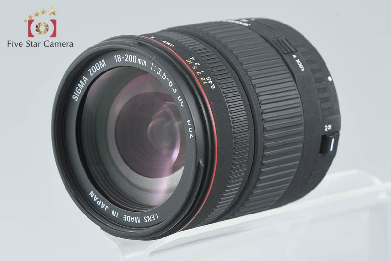 SIGMA 18-200mm f/3.5-6.3 DC for Canon