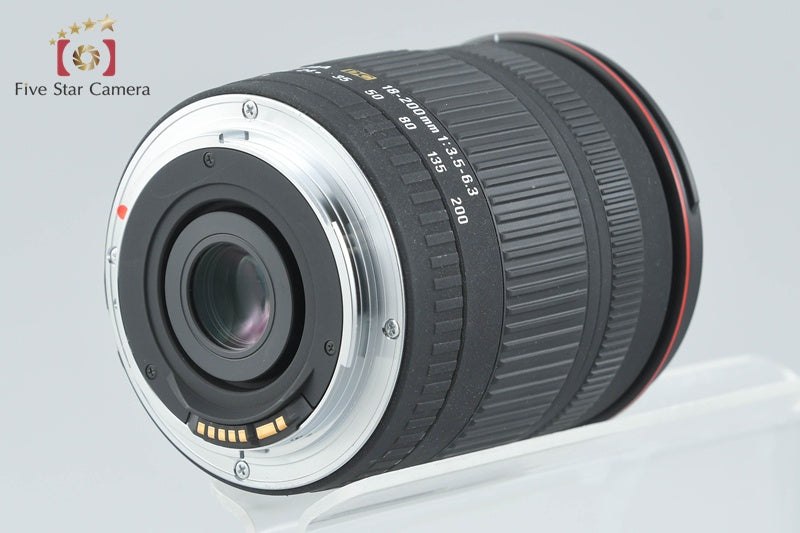 SIGMA 18-200mm f/3.5-6.3 DC for Canon