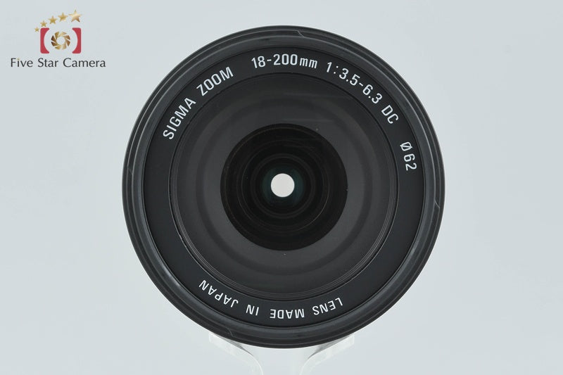 SIGMA 18-200mm f/3.5-6.3 DC for Canon