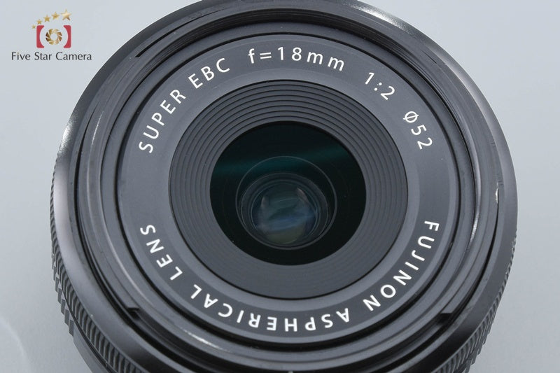 Fujifilm XF 18mm f/2 R