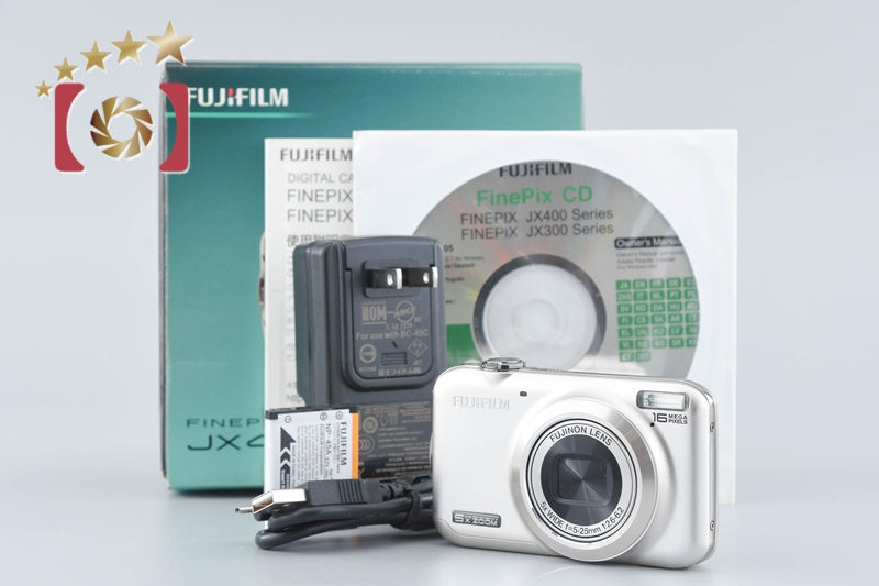 Fujifilm FinePix JX400 Champagne Gold 16.0 MP Digital Camera w/ Box