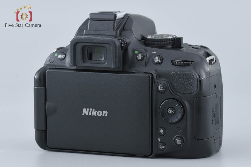 Nikon D5200 Black 24.1 MP Digital SLR Camera Body