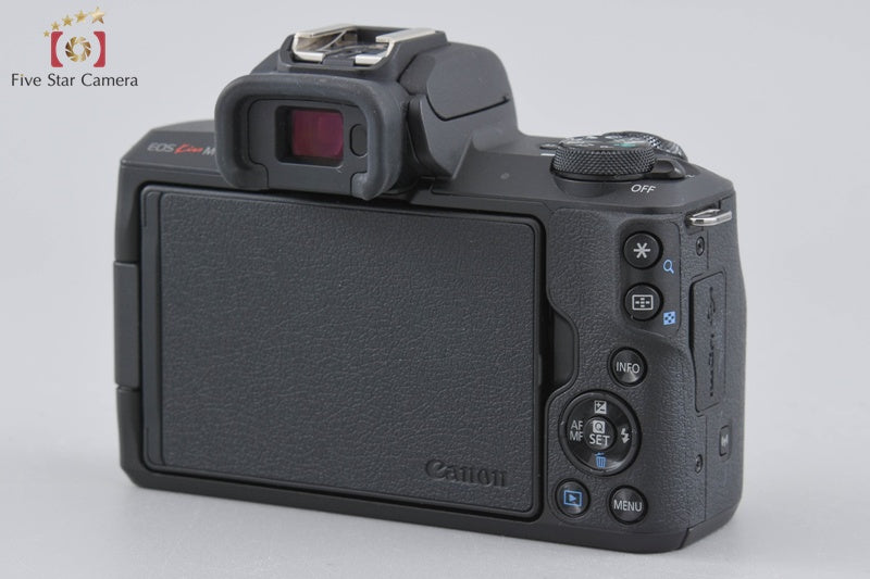 "Shutter count 2,000" Canon EOS Kiss M / M50 Black 24.0 MP 15-45 IS STM Lens