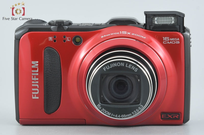 Fujifilm FinePix F550EXR Red 16.0 MP Digital Camera