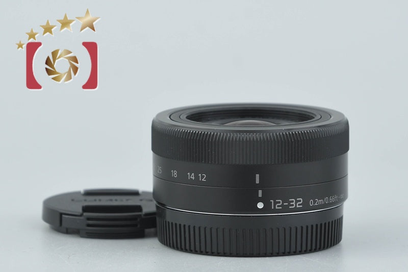 Panasonic LUMIX G VARIO 12-32mm f/3.5-5.6 ASPH. MEGA O.I.S. H-FS12032 Black
