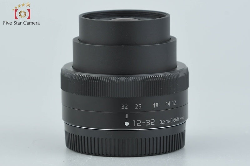 Panasonic LUMIX G VARIO 12-32mm f/3.5-5.6 ASPH. MEGA O.I.S. H-FS12032 Black