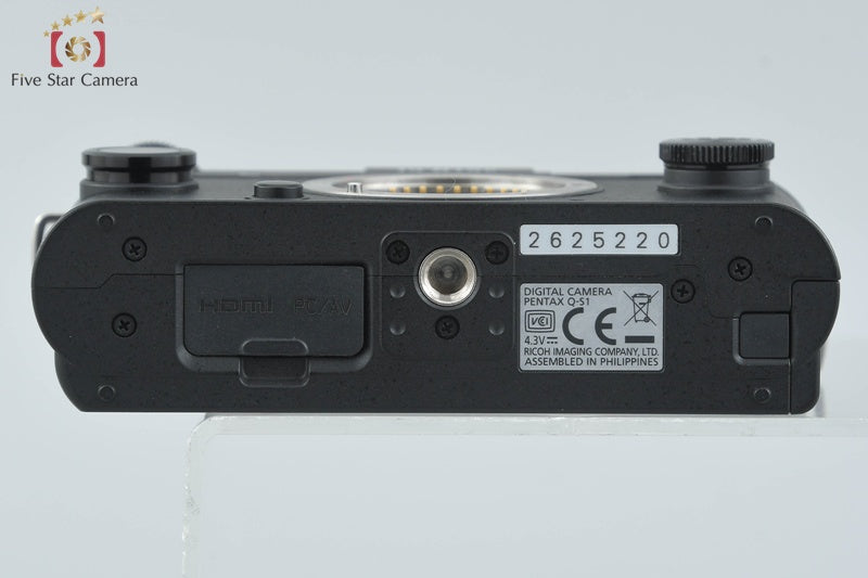 "Shutter count 2,849" PENTAX Q-S1 Black 12.4 MP Digital Mirrorless Camera Body