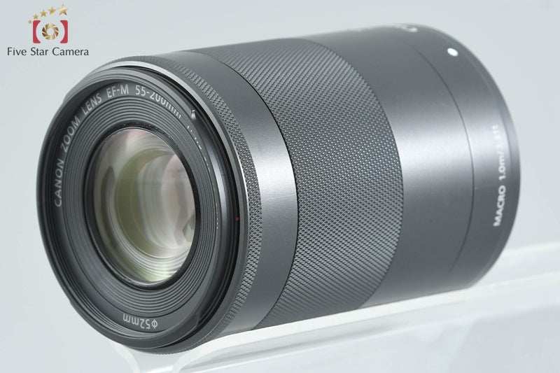 Canon EF-M 55-200mm f/4.5-6.3 IS STM Black