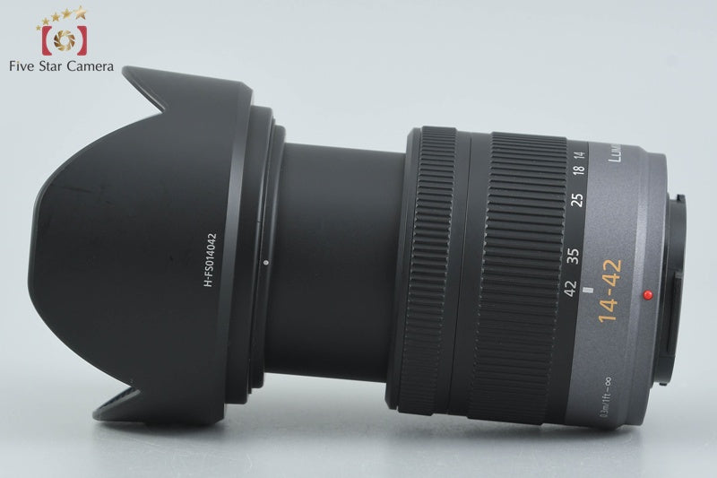 Panasonic LUMIX G VARIO 14-42mm f/3.5-5.6 ASPH. MEGA O.I.S. H-FS014042