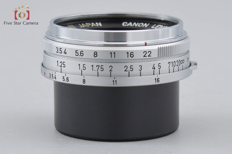 Canon 25mm f/3.5 L39 LTM Leica Thread Mount Lens