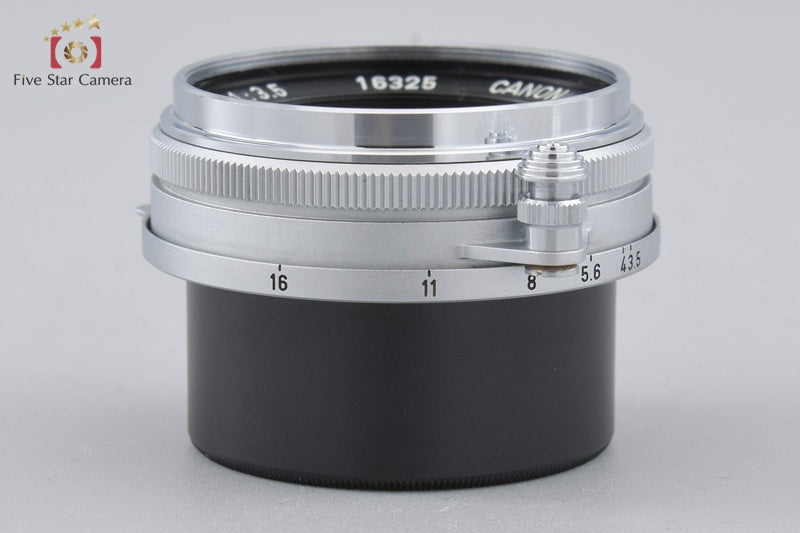 Canon 25mm f/3.5 L39 LTM Leica Thread Mount Lens