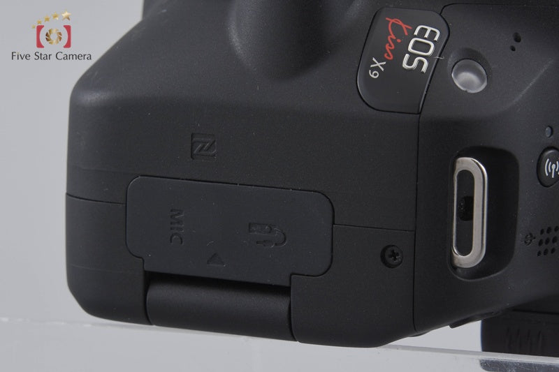 "Count 2,805" Canon EOS Kiss X9 / Rebel SL2 / 200D Black 24.2MP DSLR Camera Body