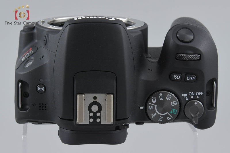 "Count 2,805" Canon EOS Kiss X9 / Rebel SL2 / 200D Black 24.2MP DSLR Camera Body