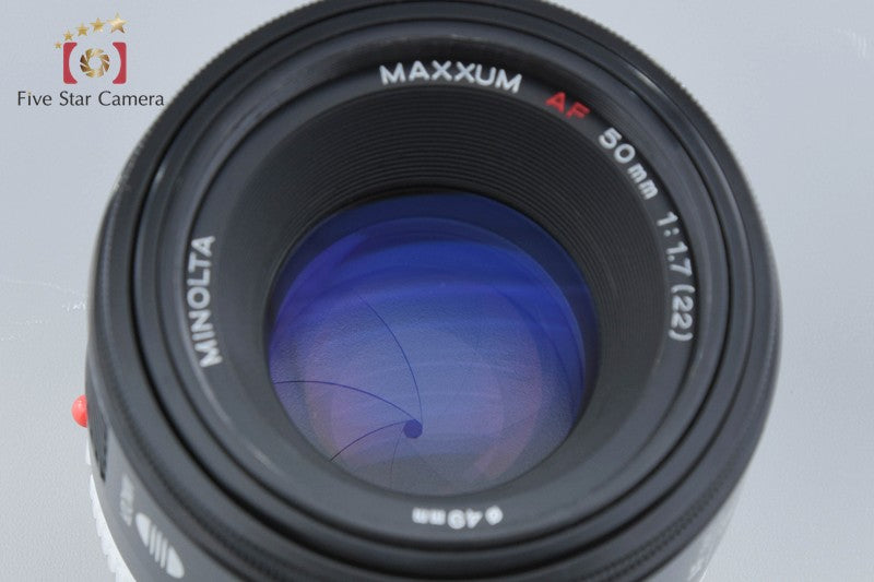 Minolta AF Maxxum 50mm f/1.7 Early Model