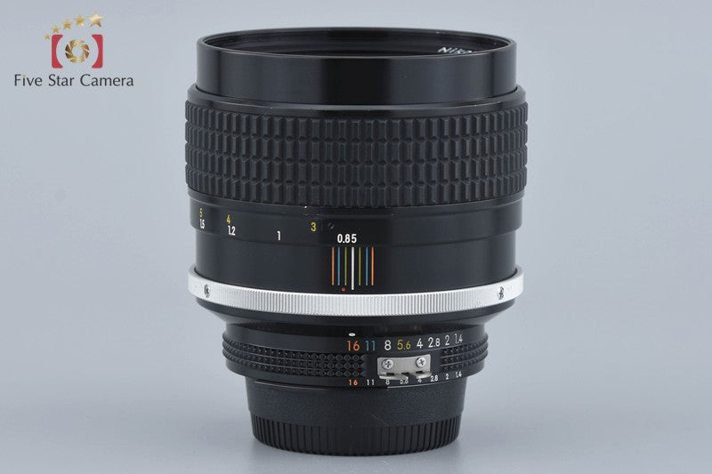 Nikon Ai-S NIKKOR 85mm f/1.4