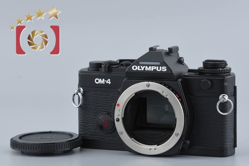 Olympus OM-4 Black 35mm SLR Film Camera Body